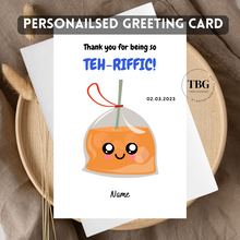 Load image into Gallery viewer, Personalised Card (food/funny) design 12