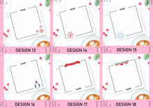 Load image into Gallery viewer, Mini Notepad - Christmas Design