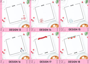 Mini Notepad - Christmas Design