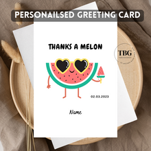 Load image into Gallery viewer, Personalised Card (food/funny) design 15