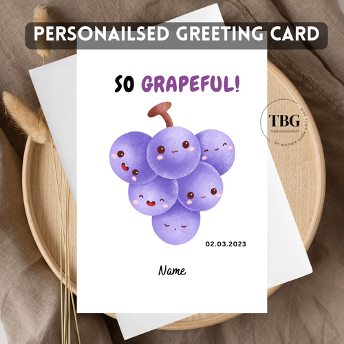 Personalised Card (food/funny) design 17