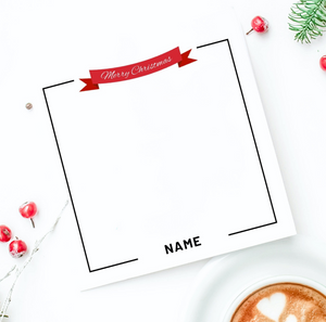 Mini Notepad - Christmas Design