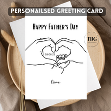 Load image into Gallery viewer, Personalised Card (for him) design 20