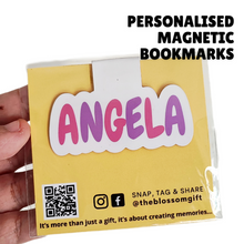 Load image into Gallery viewer, Personalised Magnetic Bookmarks