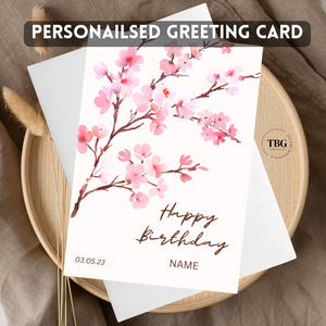 Personalised Card (Happy Birthday) design 8