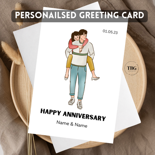 Personalised Card (couple/wedding) design 13