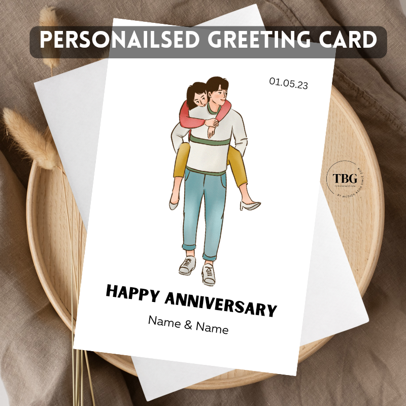 Personalised Card (couple/wedding) design 13