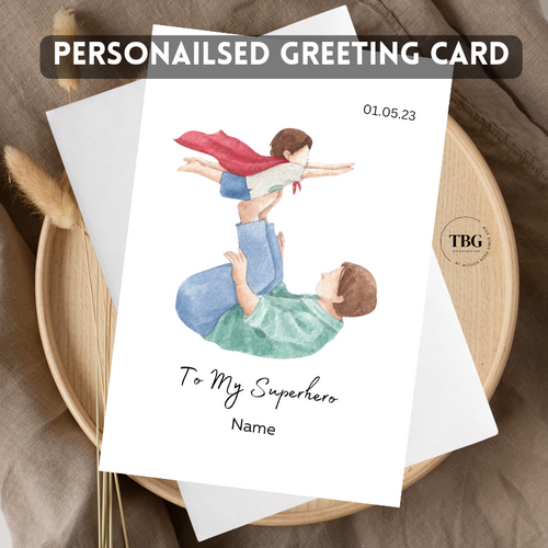 Personalised Card (for him) design 2
