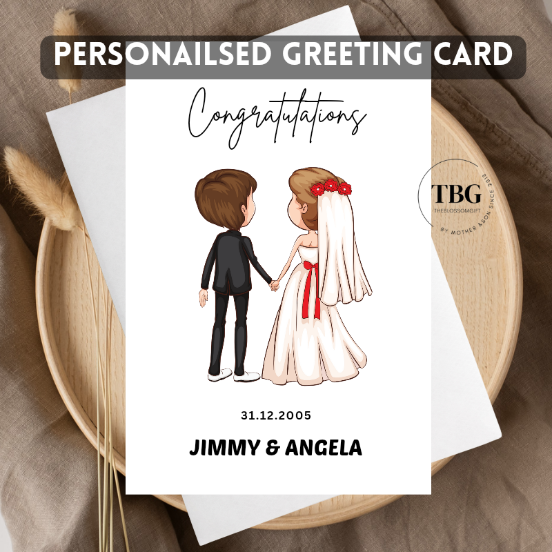 Personalised Card (couple/wedding) design 31