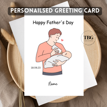 Load image into Gallery viewer, Personalised Card (for him) design 22
