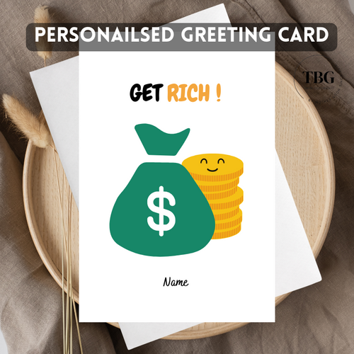 Personalised Card (food/funny) design 32