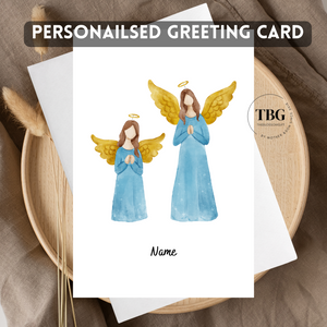 Personalised Card (Christmas X'mas Day) design 3