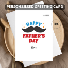 Load image into Gallery viewer, Personalised Card (for him) design 5