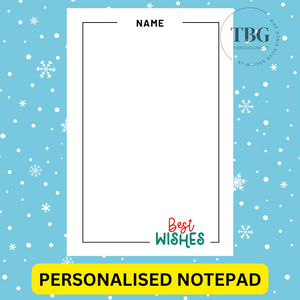 Notepad - Christmas Design