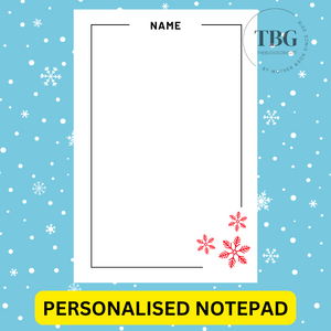 Notepad - Christmas Design