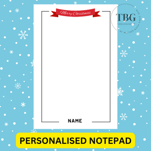 Notepad - Christmas Design