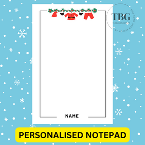 Notepad - Christmas Design