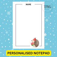 Load image into Gallery viewer, Notepad - Christmas Design