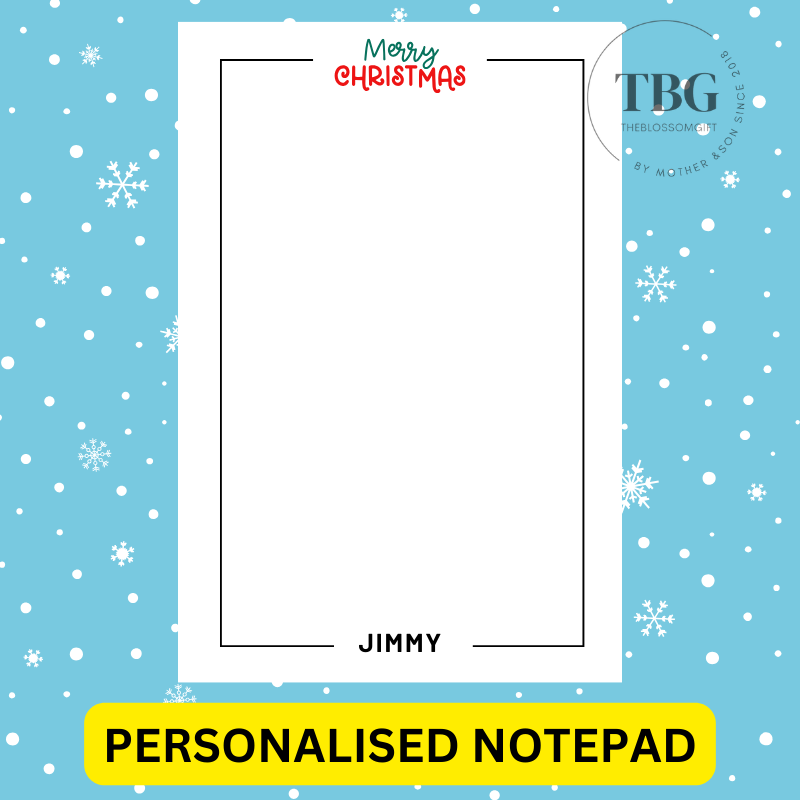 Notepad - Christmas Design