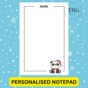 Notepad - Christmas Design