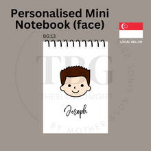 Load image into Gallery viewer, Personalised Mini Notebook - FACE - A6