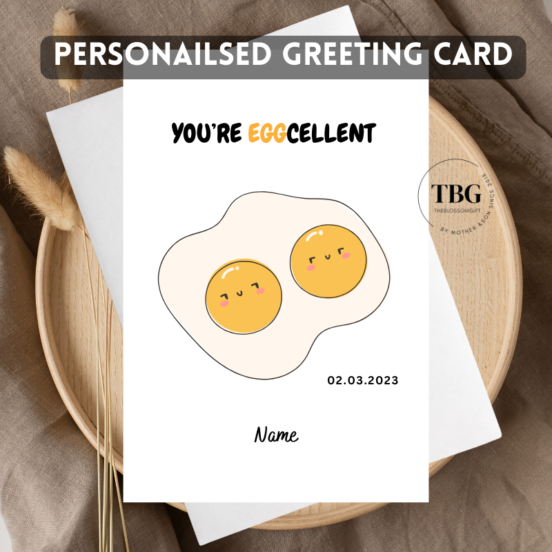 Personalised Card (food/funny) design 5