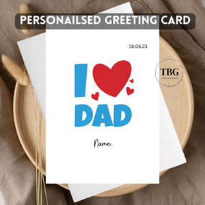 Personalised Card (for him) design 8