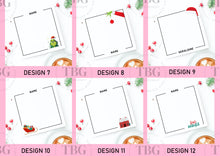 Load image into Gallery viewer, Mini Notepad - Christmas Design