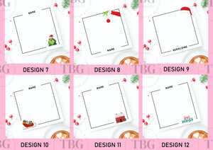 Mini Notepad - Christmas Design