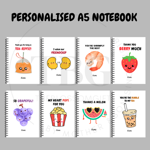 Personalised Notebook  - A5 - Lined