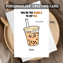 Load image into Gallery viewer, Personalised Card (food/funny) design 7