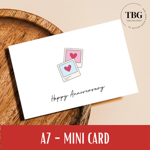 A7 size- MINI CARDS / LOVE SERIES CARDS