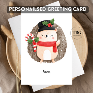 Personalised Card (Christmas X'mas Day) design 7