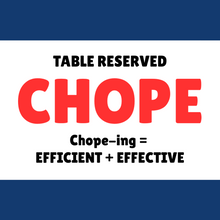 Load image into Gallery viewer, CHOPE CARD |  Hawker Seat Chope | Singapore&#39;s Chope-ing Culture |