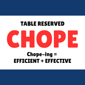 CHOPE CARD |  Hawker Seat Chope | Singapore's Chope-ing Culture |