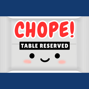 CHOPE CARD |  Hawker Seat Chope | Singapore's Chope-ing Culture |