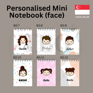 Personalised Mini Notebook - FACE - A6