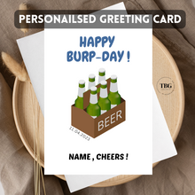 Load image into Gallery viewer, Personalised Card (Happy Birthday) design 13