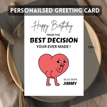 Load image into Gallery viewer, Personalised Card (Happy Birthday) design 14