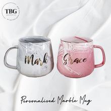 Load image into Gallery viewer, Personalised Marble Mug