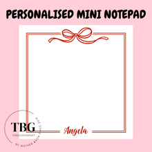 Load image into Gallery viewer, Mini Notepad - BOW