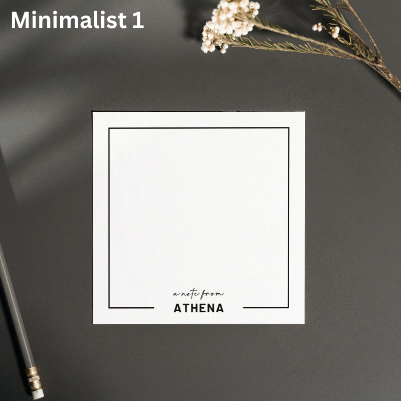 Mini Notepad - Minimalist