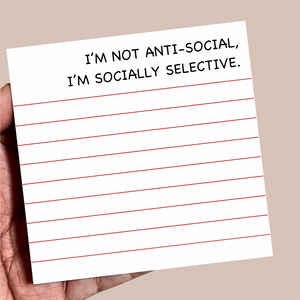 Mini Notepad - Work Humor / Sarcastic / Coworker Gift