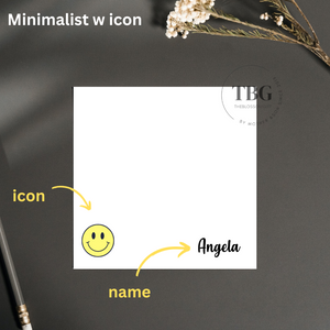 Mini Notepad - Minimalist w ICON