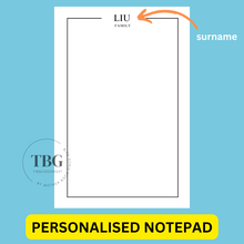 Load image into Gallery viewer, Notepad - Minimalist