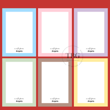 Load image into Gallery viewer, Notepad - Pastel - REGULAR 4x6inches