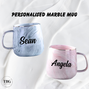 Personalised Marble Mug