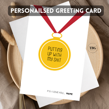 Load image into Gallery viewer, Personalised Card (sorry) design2