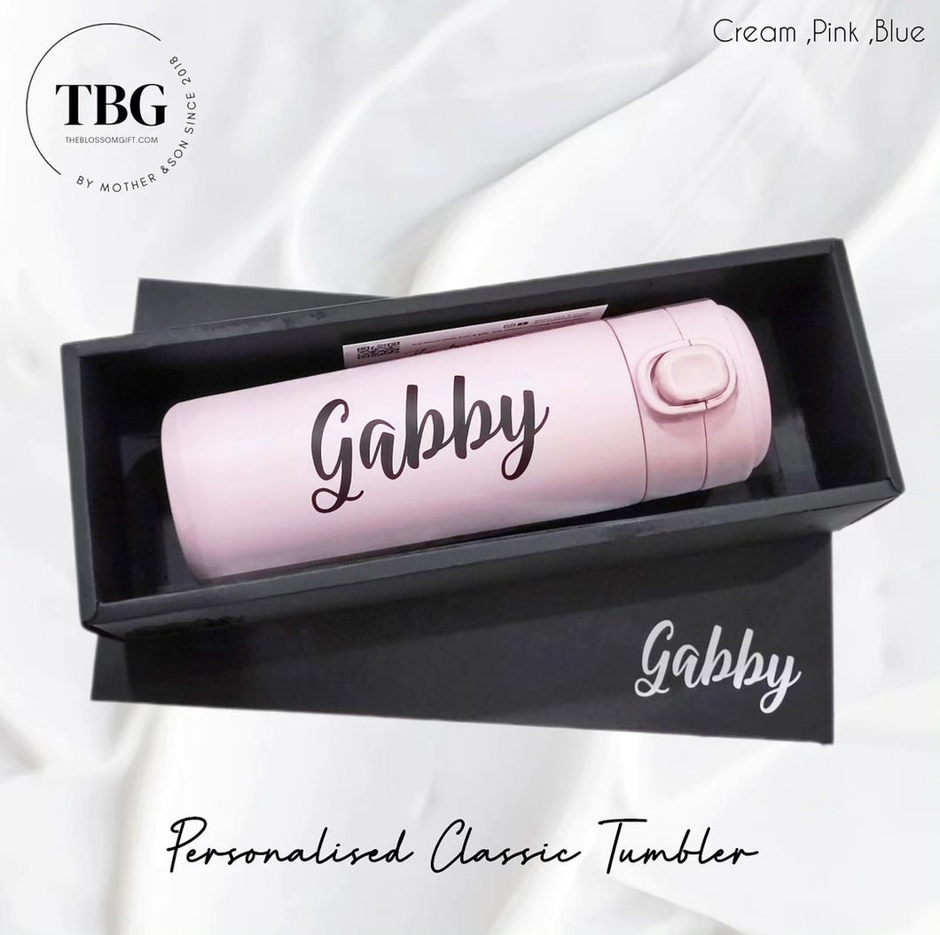 [SALES] Personalised Classic Tumbler (3colours)