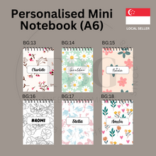 Load image into Gallery viewer, Personalised Mini Notebook - A6